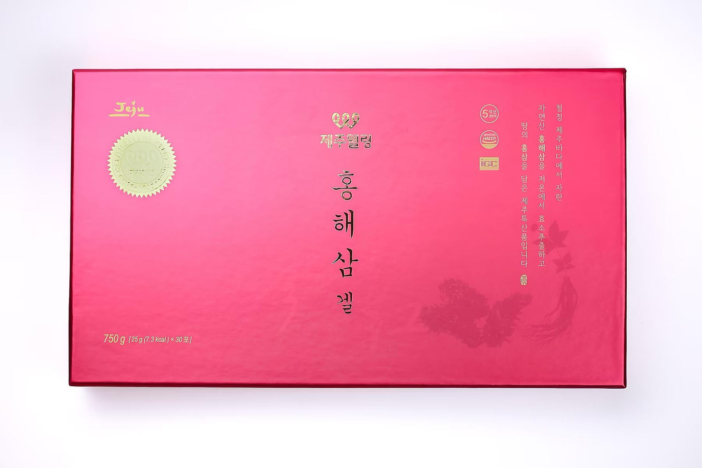 (預售中,11月發貨) 美肌養氣組合:JEJUWELLING韓國濟州島紅海參修復飲一盒+玻尿酸保濕面膜 (10片*2盒)