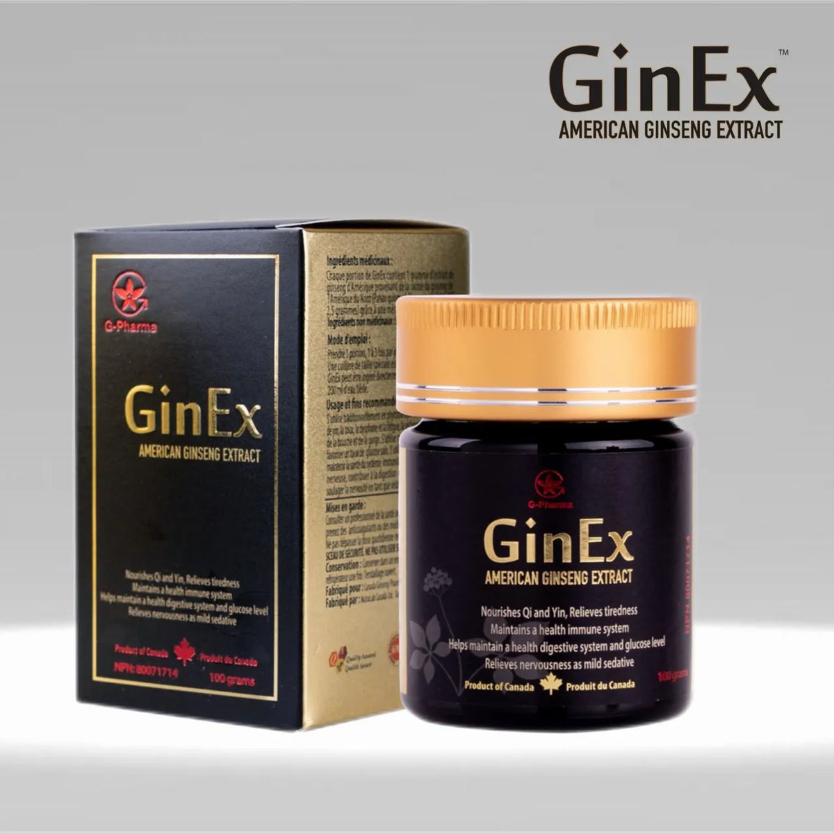 GinEx® 100g Ginseng Extract Concentrate (Pure) 